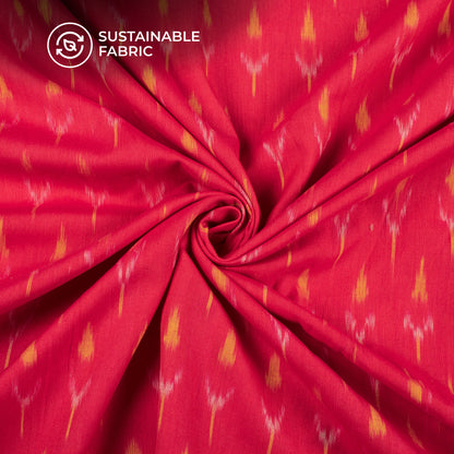 Pre-Washed Pochampally Ikat Weave Cotton Fabric