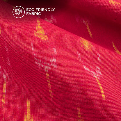 Pre-Washed Pochampally Ikat Weave Cotton Fabric