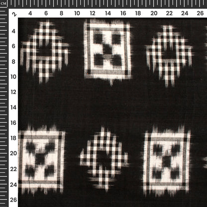 Pre-Washed Pochampally Weave Double Ikat Cotton Fabric