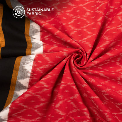 Pre-Washed Pochampally Ikat Weave Cotton Fabric