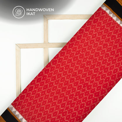 Pre-Washed Pochampally Ikat Weave Cotton Fabric