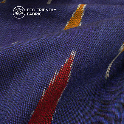 Pre-Washed Pochampally Ikat Weave Cotton Fabric