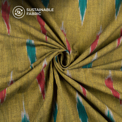 Pre-Washed Pochampally Ikat Weave Cotton Fabric