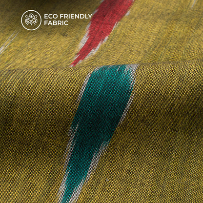 Pre-Washed Pochampally Ikat Weave Cotton Fabric