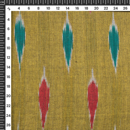 Pre-Washed Pochampally Ikat Weave Cotton Fabric