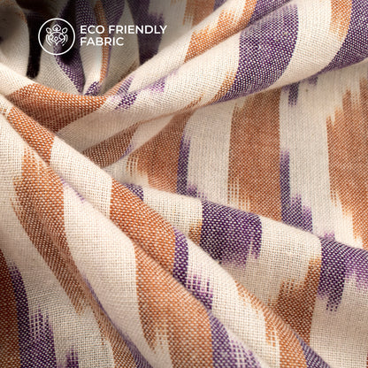 Pre-Washed Pochampally Ikat Weave Cotton Fabric