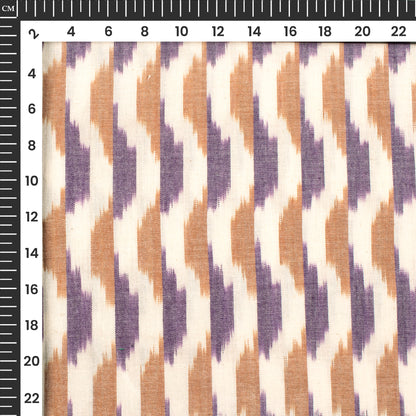 Pre-Washed Pochampally Ikat Weave Cotton Fabric