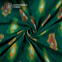 Pre-Washed Pochampally Ikat Weave Cotton Fabric
