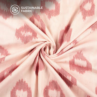 Pre-Washed Pochampally Ikat Weave Cotton Fabric