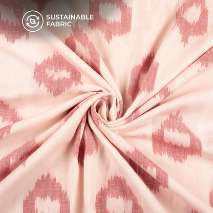 Pre-Washed Pochampally Ikat Weave Cotton Fabric