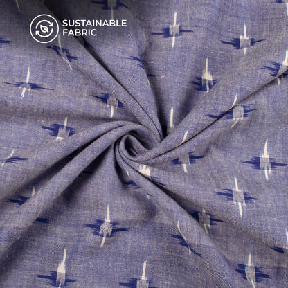 Pre-Washed Pochampally Weave Double Ikat Cotton Fabric