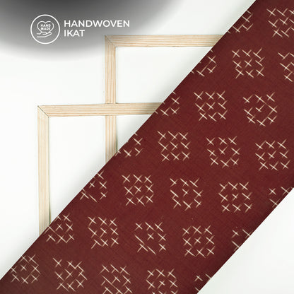Pre-Washed Pochampally Weave Double Ikat Cotton Fabric