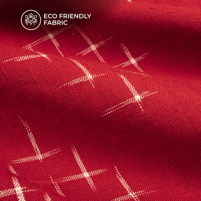Pre-Washed Pochampally Weave Double Ikat Cotton Fabric