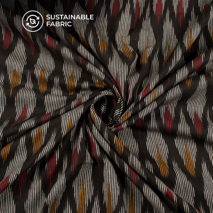Pre-Washed Pochampally Ikat Weave Cotton Fabric