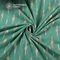 Pre-Washed Pochampally Ikat Weave Cotton Fabric