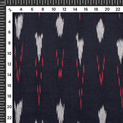 Pre-Washed Pochampally Ikat Weave Cotton Fabric