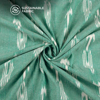 Pre-Washed Pochampally Ikat Weave Cotton Fabric