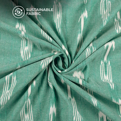 Pre-Washed Pochampally Ikat Weave Cotton Fabric