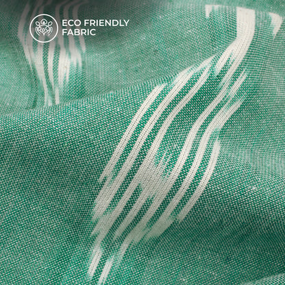 Pre-Washed Pochampally Ikat Weave Cotton Fabric