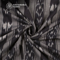Pre-Washed Pochampally Ikat Weave Cotton Fabric