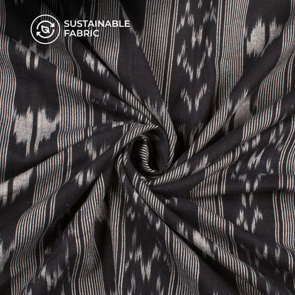 Pre-Washed Pochampally Ikat Weave Cotton Fabric