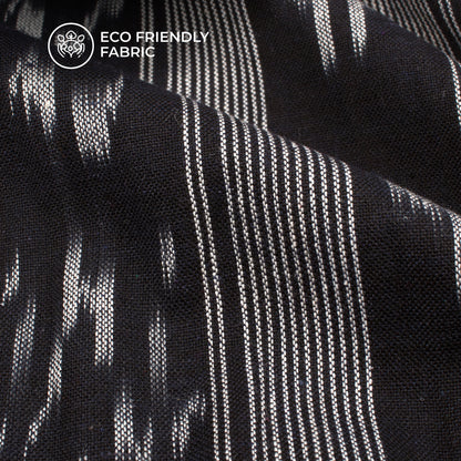 Pre-Washed Pochampally Ikat Weave Cotton Fabric