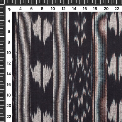 Pre-Washed Pochampally Ikat Weave Cotton Fabric