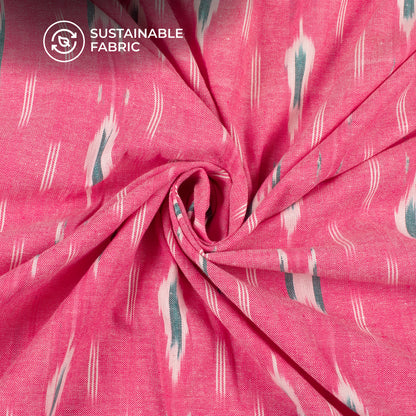 Pre-Washed Pochampally Ikat Weave Cotton Fabric