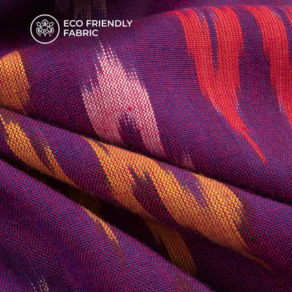 Pre-Washed Pochampally Ikat Weave Cotton Fabric