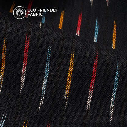 Pre-Washed Pochampally Ikat Weave Cotton Fabric