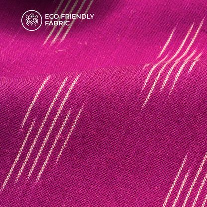 Pre-Washed Pochampally Ikat Weave Cotton Fabric