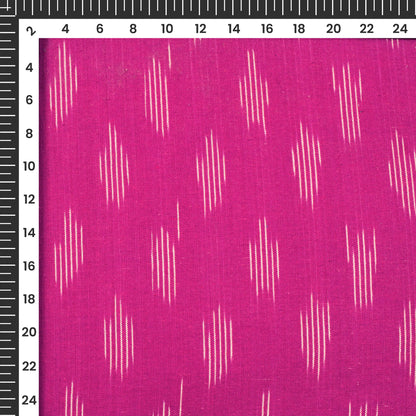 Pre-Washed Pochampally Ikat Weave Cotton Fabric