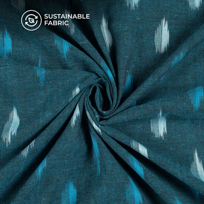 Pre-Washed Pochampally Ikat Weave Cotton Fabric