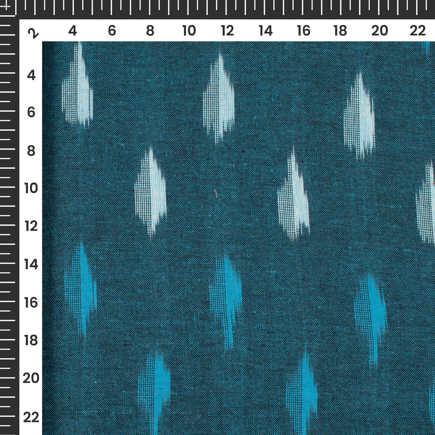 Pre-Washed Pochampally Ikat Weave Cotton Fabric