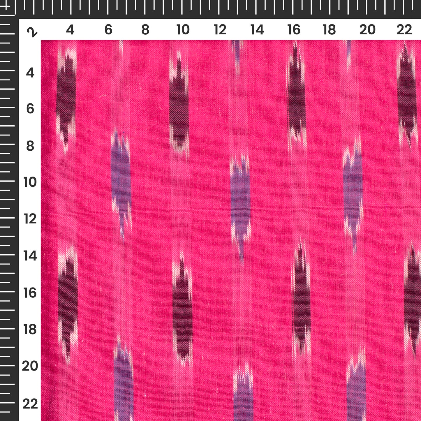 Pre-Washed Pochampally Ikat Weave Cotton Fabric