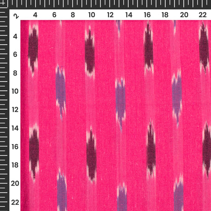 Pre-Washed Pochampally Ikat Weave Cotton Fabric