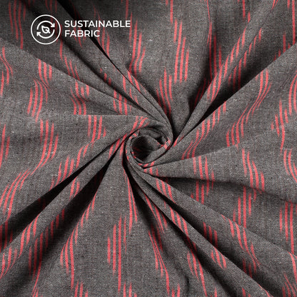 Pre-Washed Pochampally Ikat Weave Cotton Fabric