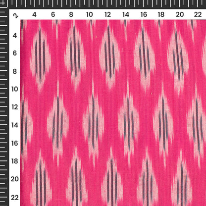 Pre-Washed Pochampally Ikat Weave Cotton Fabric