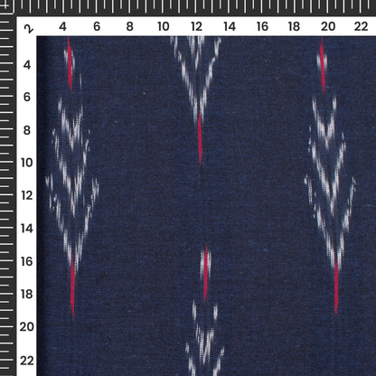 Pre-Washed Pochampally Ikat Weave Cotton Fabric