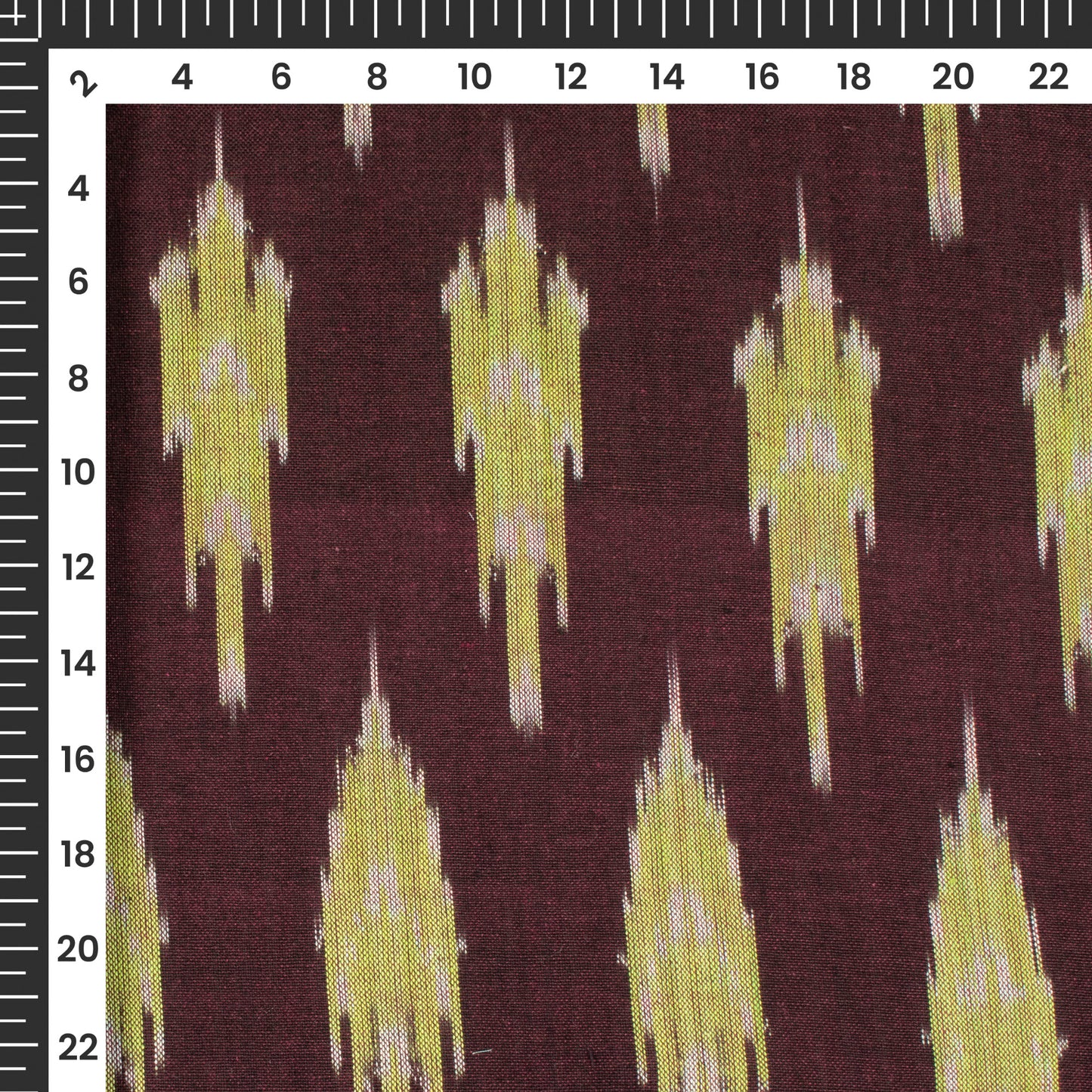 Pre-Washed Pochampally Ikat Weave Cotton Fabric