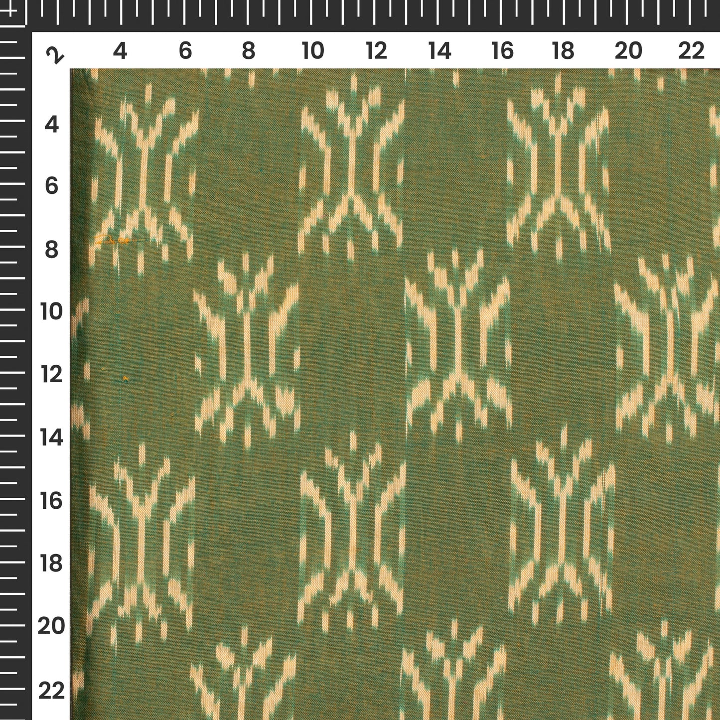 Pre-Washed Pochampally Ikat Weave Cotton Fabric