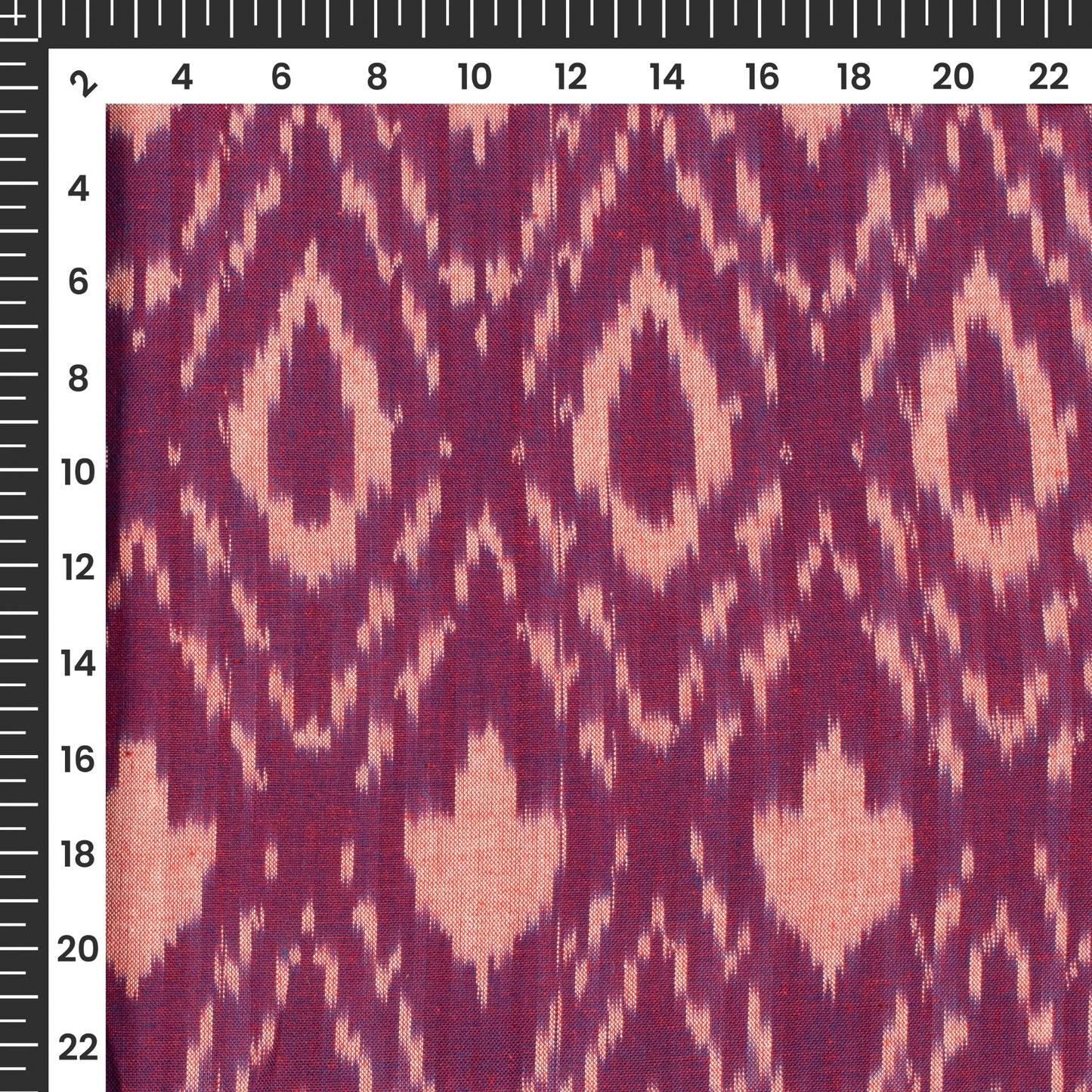 Pre-Washed Pochampally Ikat Weave Cotton Fabric