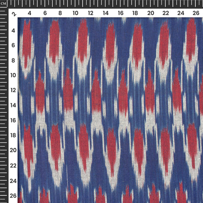 Pre-Washed Pochampally Ikat Weave Cotton Fabric