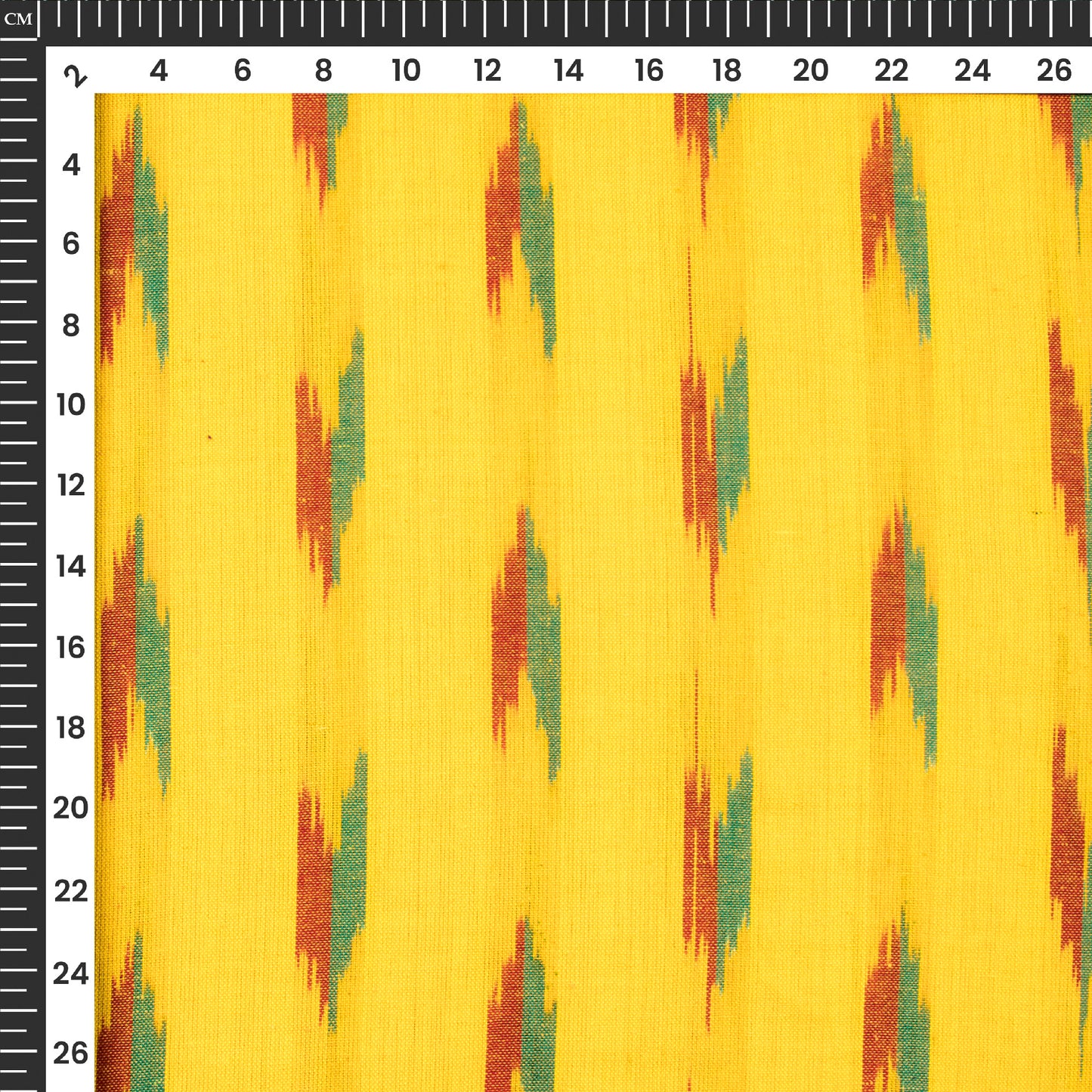 Pre-Washed Pochampally Ikat Weave Cotton Fabric