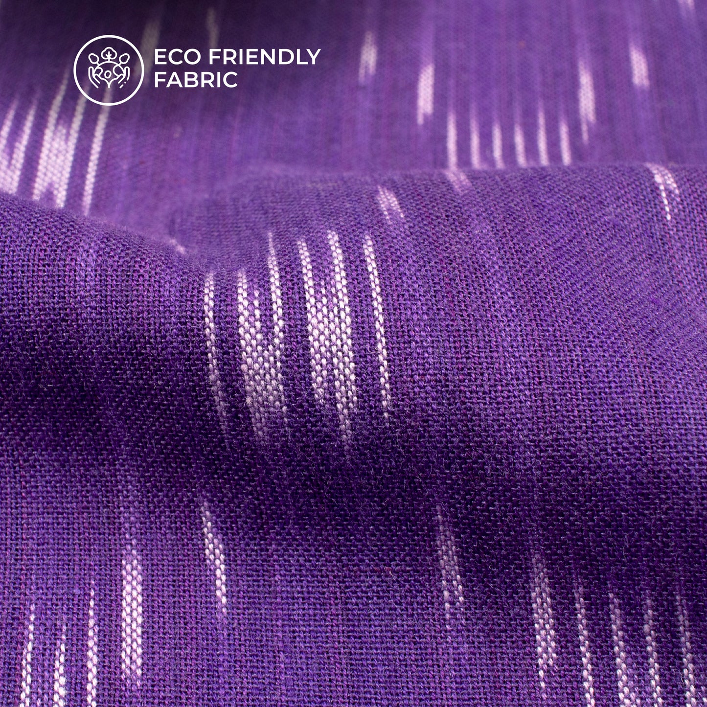 Pre-Washed Pochampally Ikat Weave Cotton Fabric