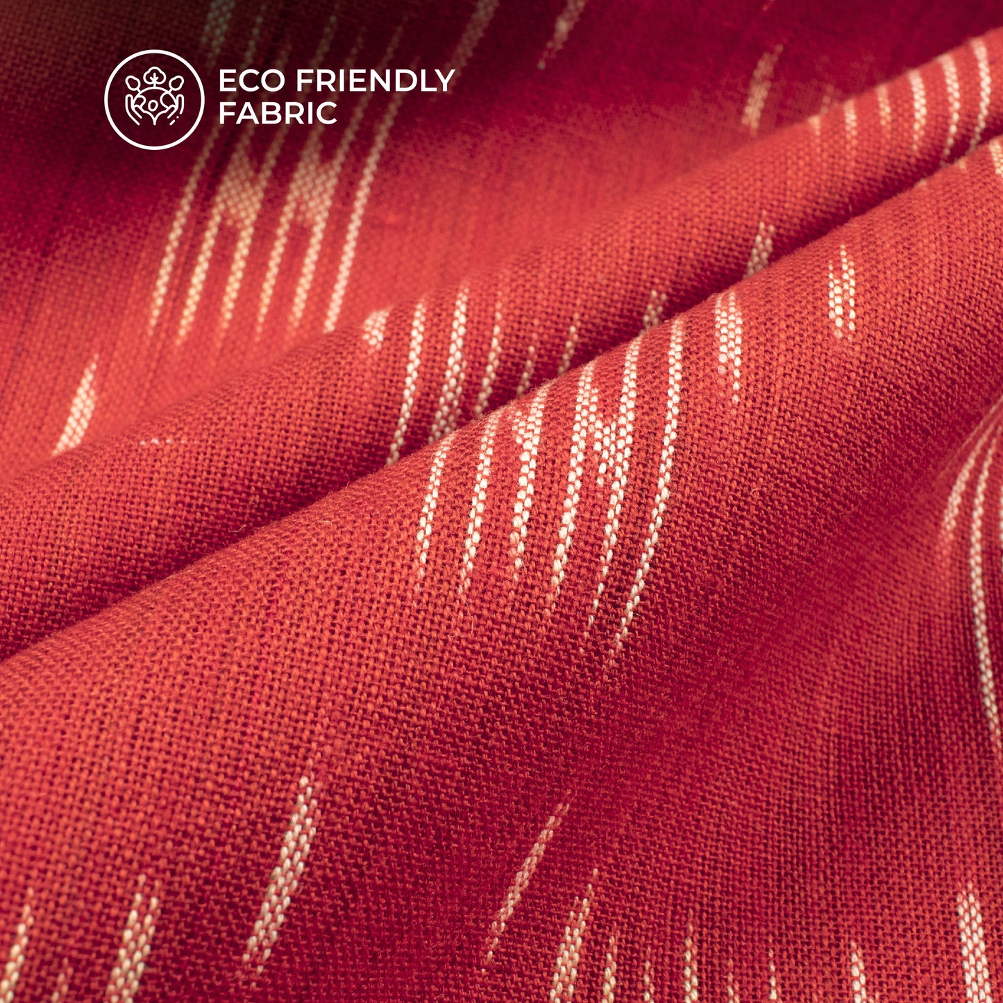 Pre-Washed Pochampally Ikat Weave Cotton Fabric