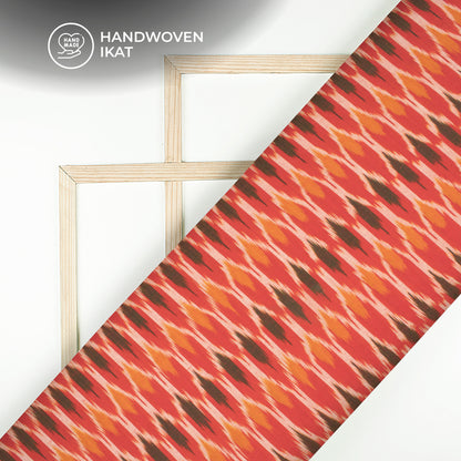 Pre-Washed Pochampally Ikat Weave Cotton Fabric