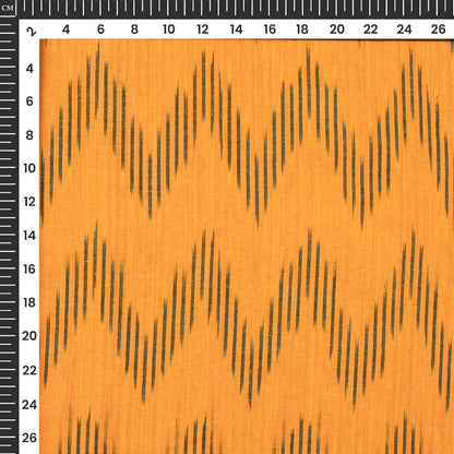 Pre-Washed Pochampally Ikat Weave Cotton Fabric