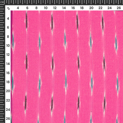 Pre-Washed Pochampally Ikat Weave Cotton Fabric