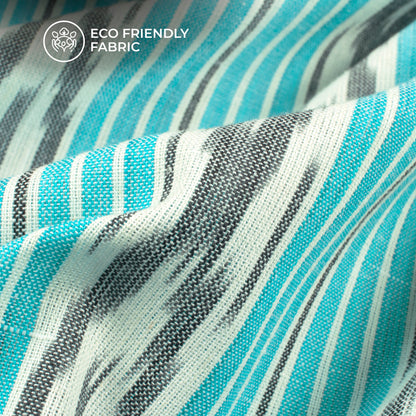Pre-Washed Pochampally Ikat Weave Cotton Fabric